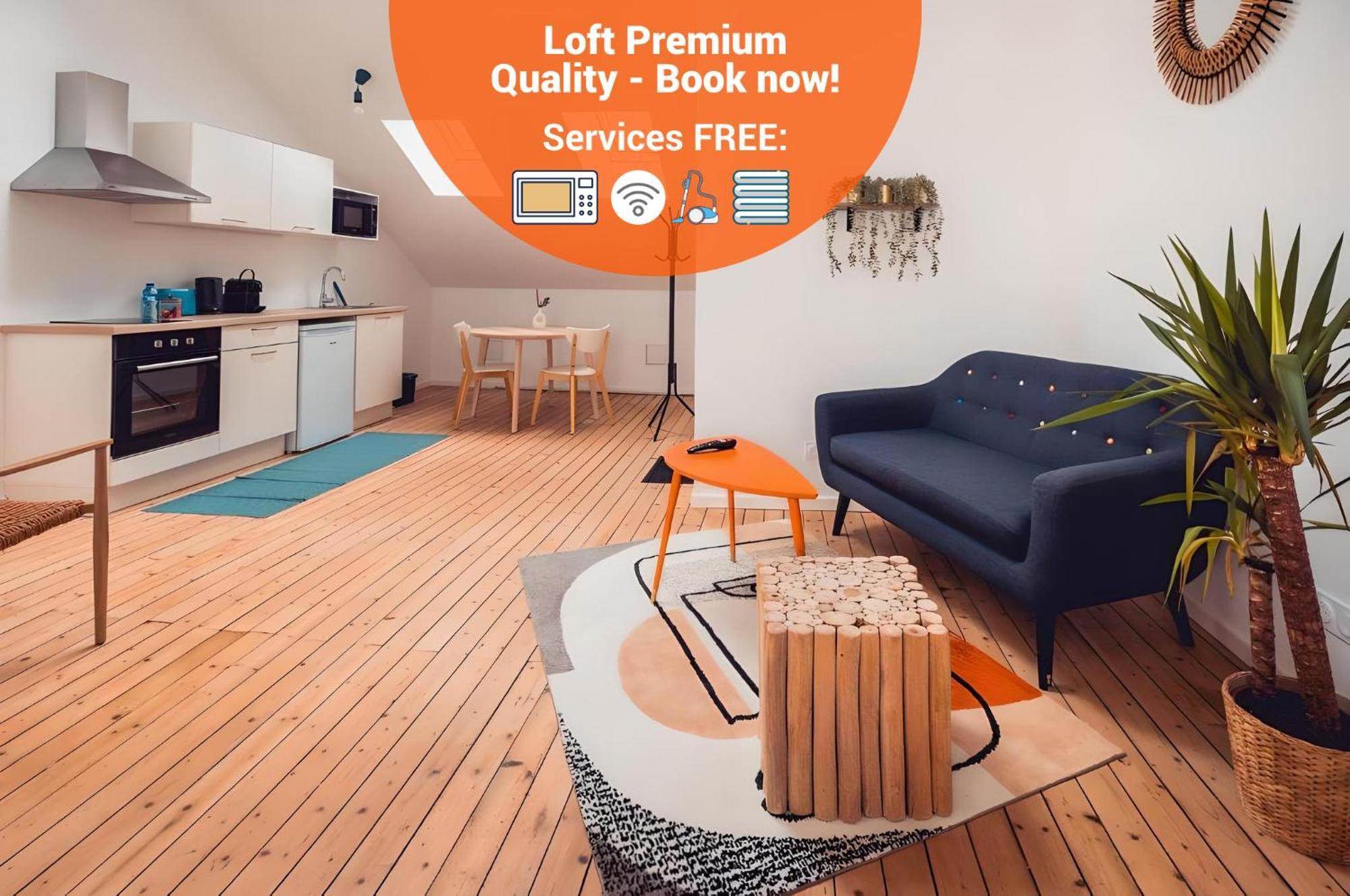 Loft Lumineux Tres Spacieux - Parking Gratuit Châteauroux Екстериор снимка